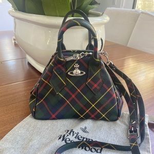 ViVienne Westwood Mini Plaid Mini Derby w Straps
